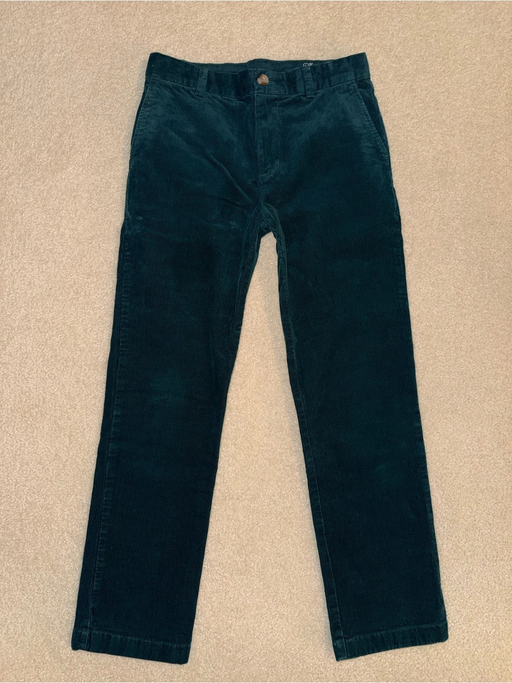 Boy’s Vineyard Vines Emerald Green Corduroy Pants